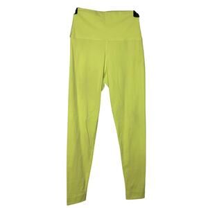 Set Active Small Lemon Yellow Crop Leggings